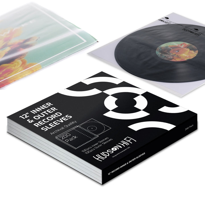 Hudson Hi-Fi Vinyl Record Sleeves 50 Inner & 50 Outer Hudson Hi-Fi Vinyl Record Sleeves 50 Inner & 50 Outer