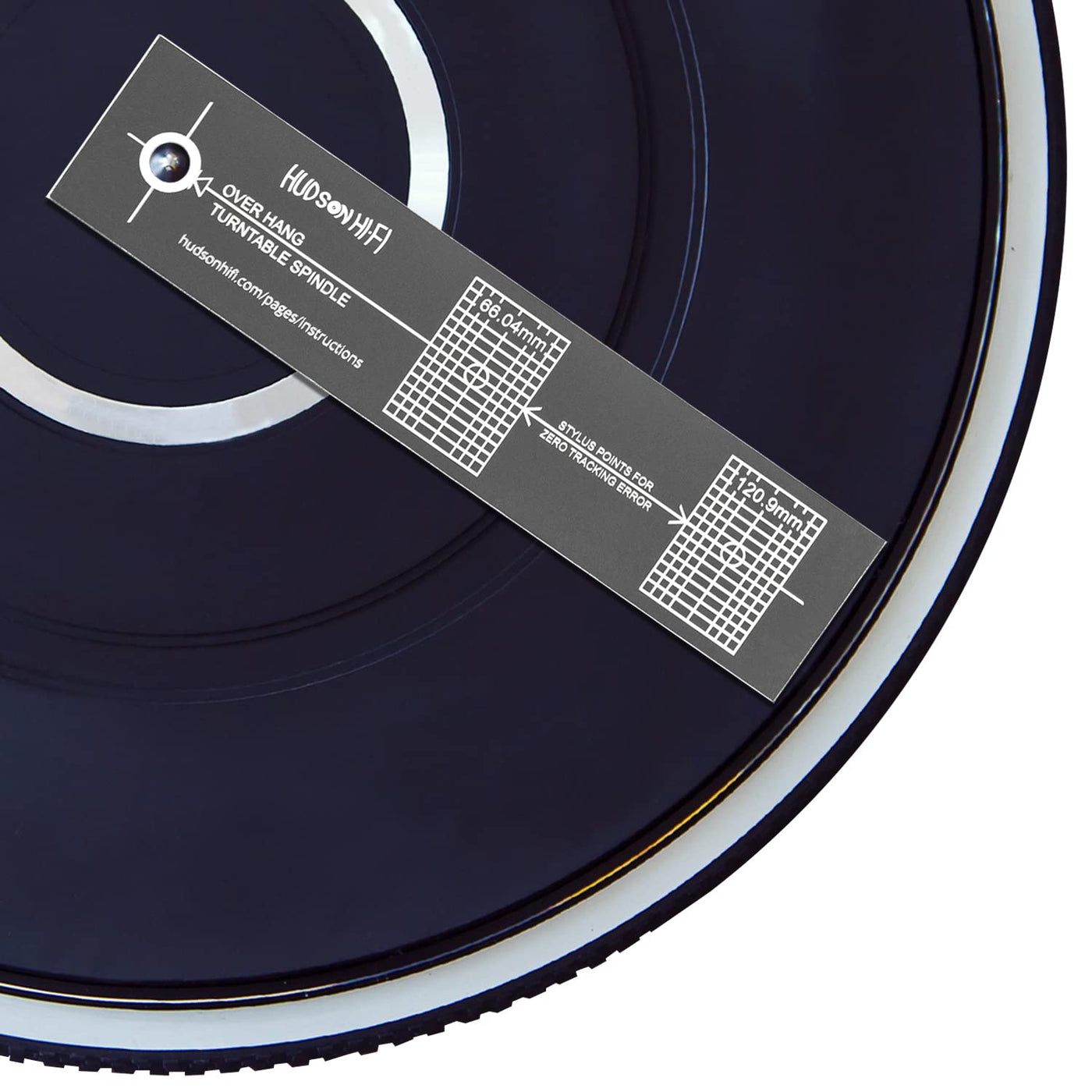 Stylas Alignment Protractor Mirrored Turntable Stylus Alignment Protractor – Hudson Hi-Fi