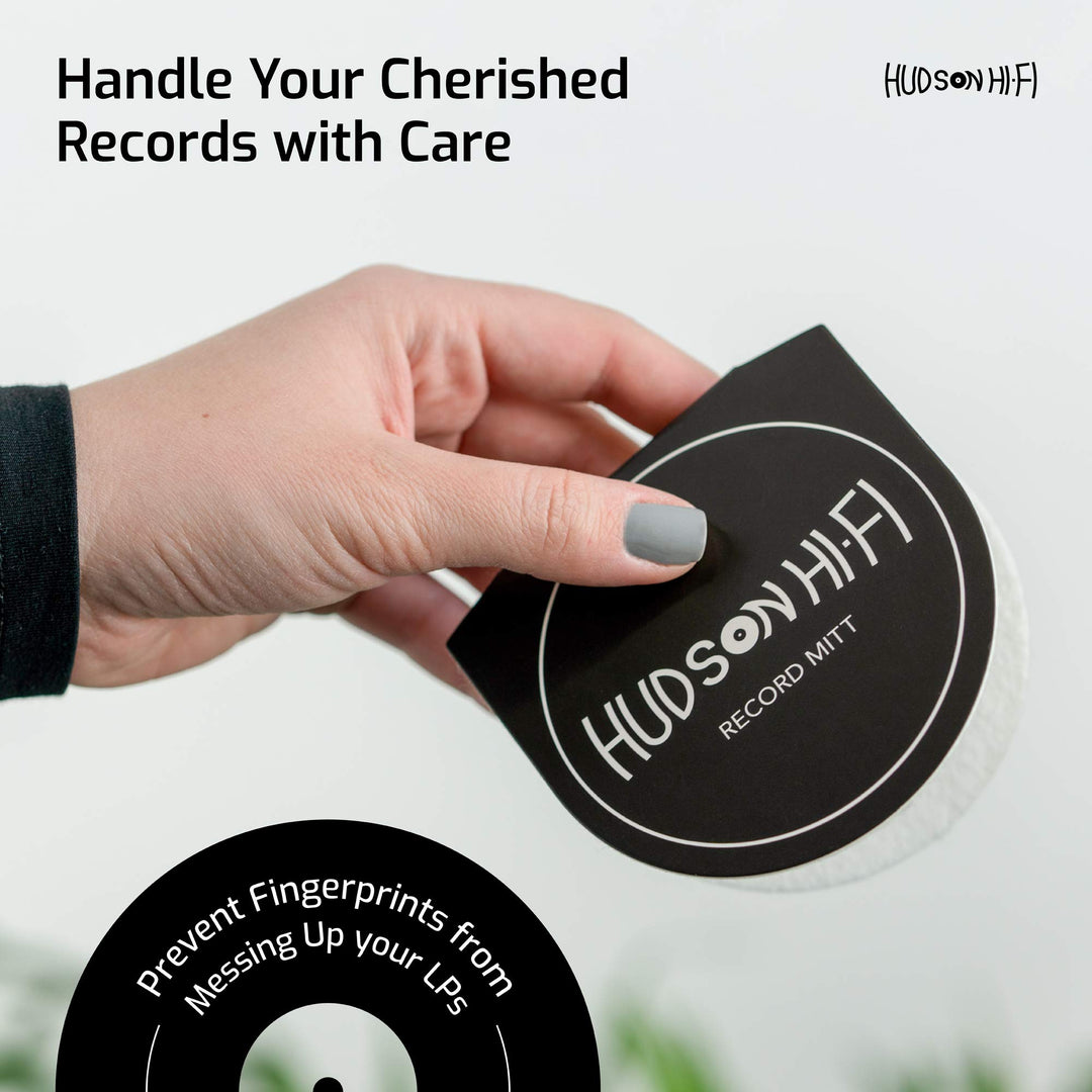 2-Pack Vinyl Record Mitts - Anti-Static Microfiber – Hudson Hi-Fi