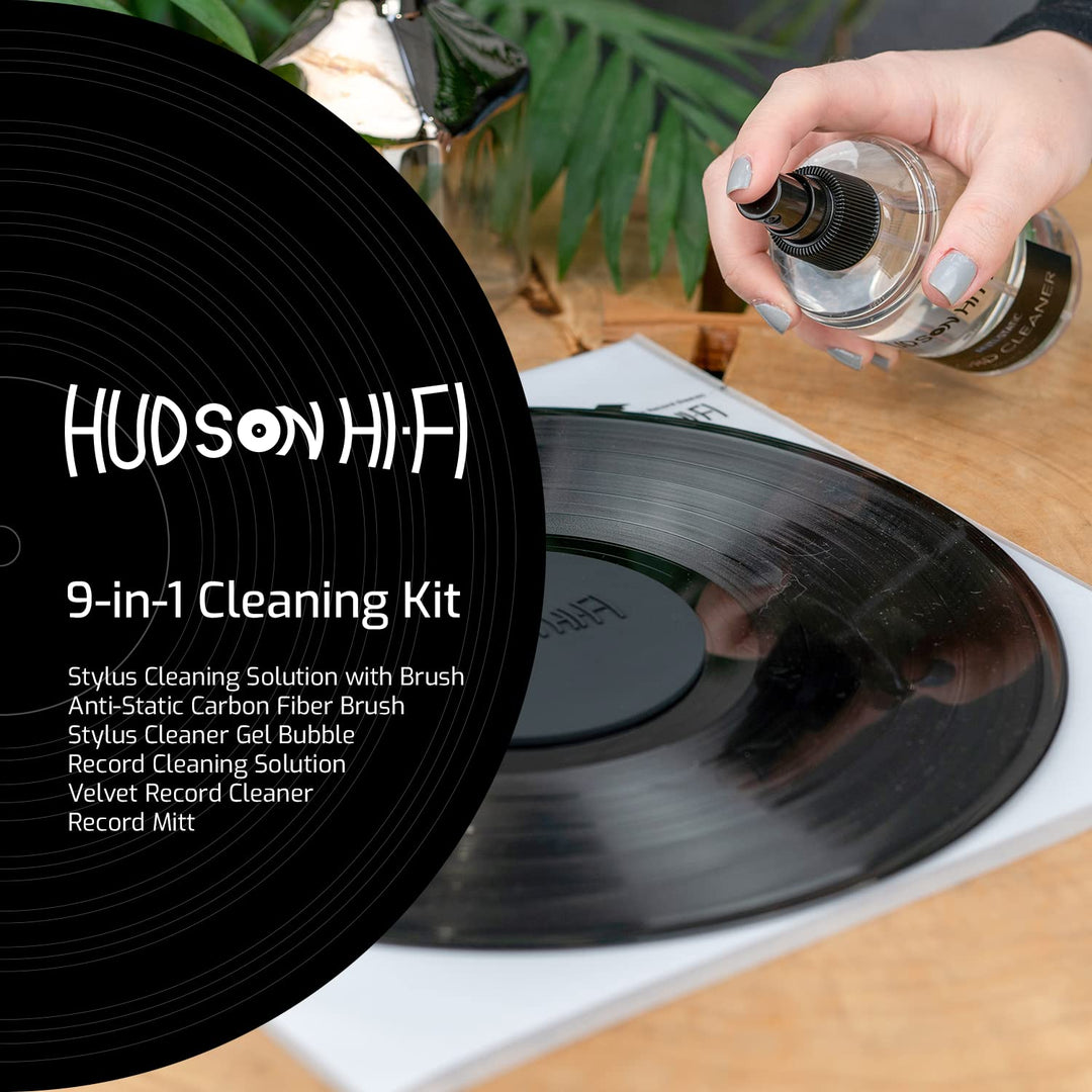 Vinyl Record Cleaning Kit | Record Player Cleaning Kit – Hudson Hi-Fi