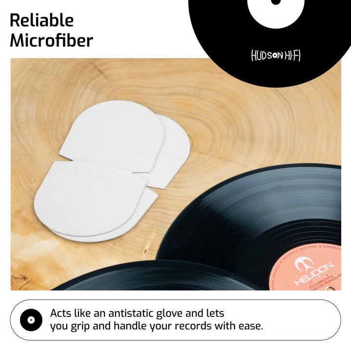 2-Pack Vinyl Record Mitts - Anti-Static Microfiber – Hudson Hi-Fi