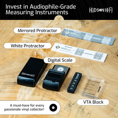 Mirrored Turntable Stylus Alignment Protractor – Hudson Hi-Fi