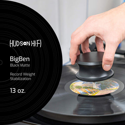 Hudson Hi-Fi Ben Record Weight Stabilizer - Big Vinyl Turntable Weight